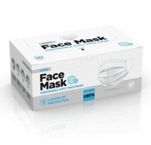 Zaštitne maske za lice 3 sl - 50 kom
