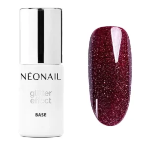 Glitter Effect Base Burgundy Shine 7,2 ml