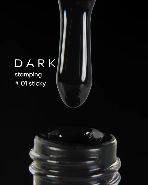 DARK LAK ZA STAMPING #01 8 ml
