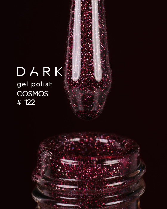 DARK GEL LAK COSMOS #122 10 ml