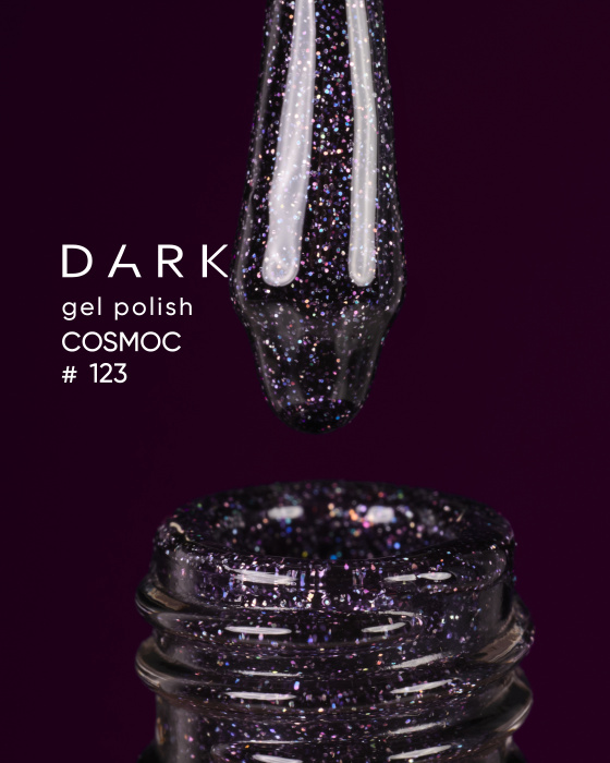 DARK GEL LAK COSMOS #123 10 ml