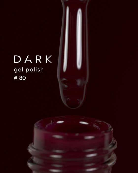 DARK GEL LAK #80 10 ml