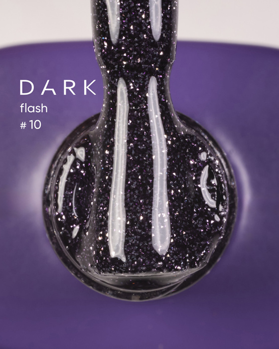 DARK GEL LAK FLASH 10, 10 ml