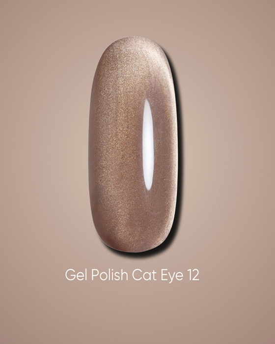 DARK GEL LAK Cat Eye #12, 6 ml